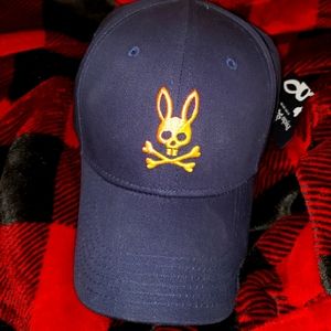 Brand New!! Psycho Bunny Navy Baseball Cap